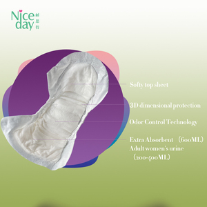 Niceday non parfumé technologie de contrôle des odeurs femmes incontinence urinaire coussin d'urinoir discret incontinence tampons femmes - Product Image 2