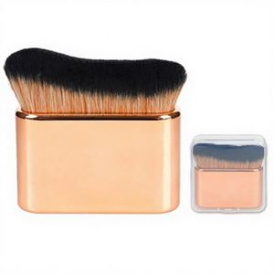 Pinceaux de Maquillage Vegan Haute Qualité pour Autobronzant, Pinceaux Corporels Lumineux Personnalisés, Grand Ensemble de Pinceaux Visage et Corps pour Autobronzant, Marque Privée - Product Image 4