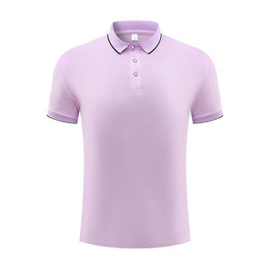 Custom Made <b>Polo</b> Shirt Quick Dry Short Sleeve Solid Color Polyester Work Wear Daily Use - Product Image 2
