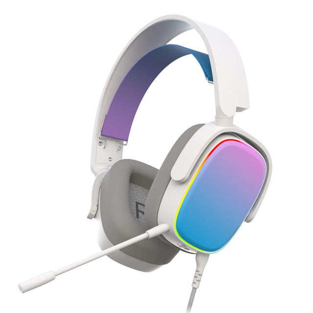 Wired Gaming Earphones Headsets Custom Logo Computer PC Headphones Office With Microphone
