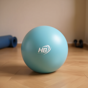 Ballons de Pilates et de yoga givrés bleu clair de 25 cm - Product Image 2