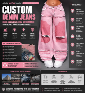 <span class=keywords><strong>Jeans</strong></span> a Gamba Larga Rosa alla Moda per Ragazze, Stile Y2k, Moda Sostenibile, <span class=keywords><strong>Jeans</strong></span> da Donna - Product Image 1