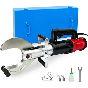 Coupe-câbles hydraulique électrique 1800W 16 tonnes 220V, lame de type C pour la découpe de tuyaux en cuivre et en aluminium - Product Image 1