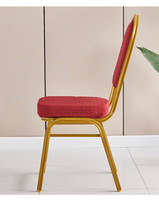 Chaise d'événement en métal empilable pour la restauration et les salles à manger – Vente en gros de mobilier commercial