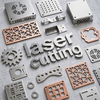 Fabrication sur mesure de tôles en aluminium et acier inoxydable, découpe laser de pièces métalliques, service de découpe laser