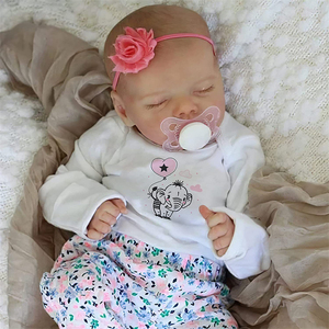19 pollici/48 Cm vera arte fatta a mano carino neonato in Silicone Baby Doll realistica rinata - Product Image 6