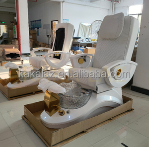 Best-seller de fabricants Fauteuil inclinable entièrement automatique Fauteuil de pédicure haut de gamme avec technologie en tissu pour bain de pieds Massage <span class=keywords><strong>spa</strong></span> - Product Image 3