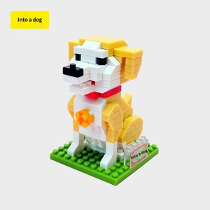 Micro Diamond Nano <strong>Blocks</strong> Small Particle Puzzle Building <strong>Blocks</strong> DIY Toy Plastic Animal Zodiac <strong>Rat</strong> Ox Tiger Rabbit Dragon Set - Product Image 4