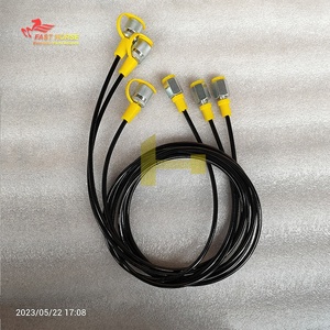 ชุดเกจวัดแรงดันไฮดรอลิก Hangood Engine Parts 0-3500 ชุดทดสอบแรงดันไฮดรอลิกสำหรับการวินิจฉัย YBS-80 230504406 0-60MPa - Product Image 5