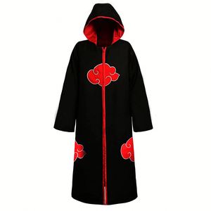 Personaje <span class=keywords><strong>de</strong></span> Anime Echo Cos Suit para Halloween <span class=keywords><strong>Akatsuki</strong></span> Organización Red Cloud Cloak con Top y componentes <span class=keywords><strong>de</strong></span> <span class=keywords><strong>vestido</strong></span> - Product Image 4
