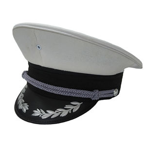 Chapeau de capitaine blanc Chapeaux pour adultes Chapeau de costume de capitaine de <span class=keywords><strong>bateau</strong></span> Casquette réglable - Product Image 1