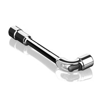 Clé à molette type L 6mm -24mm douille écrou de roue poignée clé à cliquet douille avec trou