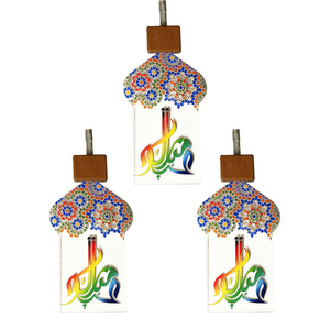Cadena <span class=keywords><strong>de</strong></span> luces LED <span class=keywords><strong>de</strong></span> Ramadán Eid Mubarak, lámpara nocturna con forma <span class=keywords><strong>de</strong></span> <span class=keywords><strong>Castillo</strong></span>, para decoración <span class=keywords><strong>de</strong></span> fiestas musulmanas - Product Image 5
