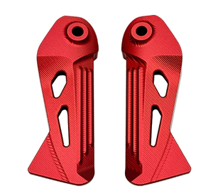 Piezas de Motocicleta, Reposapiés Trasero para Motocicleta, Reposapiés Trasero Antideslizante, Apto para Modificación de Piezas de Reposapiés Giorno - Product Image 3