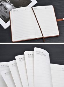Customized A5 Eco-Friendly Paper PU Leather Hardcover Business Diary Planner <b>Magnet</b> Clasp Printed Cover 80 Sheets Custom - Product Image 4