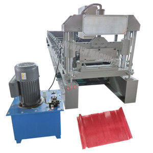 เครื่องขึ้นรูปกระเบื้องอัตโนมัติเครื่องม้วนแผ่นหลังคาตะเข็บแบบยืนส่วนประกอบแกนมอเตอร์แบริ่งเกียร์ - Product Image 2