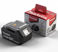 Batterie lithium-ion LiCoO2 professionnelle 18V 6.0Ah BL1860B pour outils électriques LXT et appareils électroménagers, 500 cycles, emballage en boîte couleur