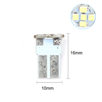 RCJ LED-Leuchten T10 4SMD W5W Metall DC12V/24V Autoken zeichen Anzeige lampe Auto Innen leuchten