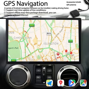 Autoradio Android 10 avec écran 1920*720, CarPlay, lecteur multimédia vidéo pour voiture, 13,6 pouces pour Jeep Wrangler 2011-2017, GPS, radio stéréo - Product Image 4