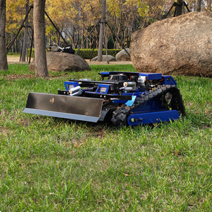 Industrial Cordless Self-Propelled Petrol Lawn Mower 4-Stroke DIY Grade Remote Control Crawler <b>Engine</b> 1200W Power 500mm - Product Image 4