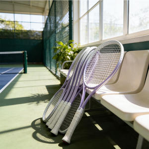 テニスラケットアマチュアジュニア子供初心者トレーニング240グラムアルミ合金パドル高弾性高品質 - Product Image 1