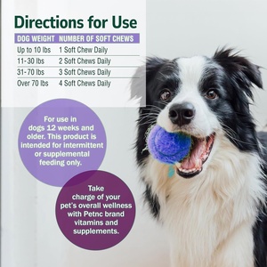 Masticables Blandos Prebióticos y Probióticos Herb para Perros, 120 Unidades, Sabor Hígado, Favorece la Salud Digestiva, Para Todas las Tallas - Product Image 5