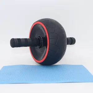 Yoga Home Gym Exercise Workout Training Fitness Sports AB Reduce Belly Muscle Roller Abdominal Wheel