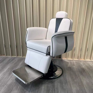 Fauteuil de barbier professionnel DM pour salon de coiffure, fauteuil de beauté de luxe pour barbier - Product Image 1
