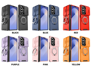 For Samsung Galaxy <strong>Z</strong> Fold 7 Case Magnetic Ring <strong>Holder</strong> 360 Swivel Bracket Slide Camera Protection Cover for Samsung <strong>Z</strong> Flip 7 6 - Product Image 2