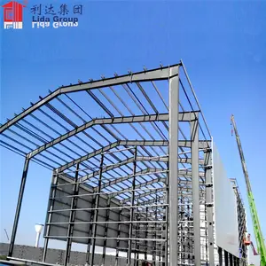 Space Frame Steel Structure Prefab Warehouse Tubular Steel Structure