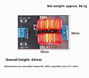 Máquina de Inducción por Microondas ZVS de Alta Frecuencia sin Contacto, Placa Tesla, Escalera de Jacob, Diámetro de 20 mm, Endurecimiento Máximo de 120 W - Product Image 5