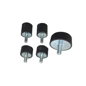 Hấp thụ một kết thúc vít xi lanh sốc hấp thụ công nghiệp cao su rung isolator núi