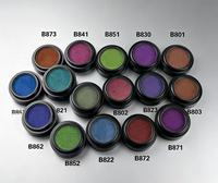 Palette de fards à paupières minéraux multicolores effet chrome, pailletés, effet caméléon, résistants à l'eau, marque privée