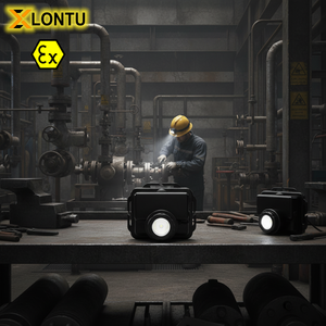 <span class=keywords><strong>Lampe</strong></span> <span class=keywords><strong>frontale</strong></span> LED antidéflagrante certifiée <span class=keywords><strong>ATEX</strong></span> Lontu, étanche IP66, <span class=keywords><strong>lampe</strong></span> pour mineurs, rechargeable 18650, 3 modes d'éclairage - Product Image 3