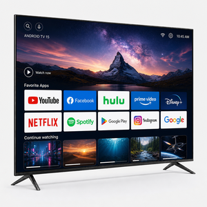 Téléviseur intelligent 4K UHD de 75 pouces, Android 13/14, Google TV, tuner ISDB-Tb, WiFi, USB, OEM, ODM, écran plat LED, résolution 4K, offre U - Product Image 1