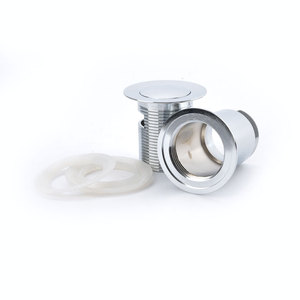 Moderner Anti-Leck Chrom <span class=keywords><strong>Pop</strong></span>-up-Ablauf mit Überlauf für Hotel-Badezimmer-Waschbecken - Product Image 5