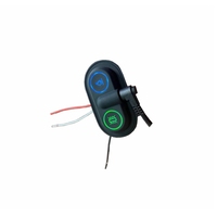 Controlador de masaje de silicona, regulador de tres temperaturas, interruptor con cable