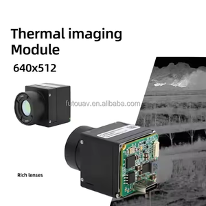640x512 nhiệt hình ảnh mô-đun máy ảnh kỹ thuật số cảm biến hồng ngoại 50Hz uavs tầm nhìn ban đêm Type-C CVBS uncooled <span class=keywords><strong>Mini</strong></span> <span class=keywords><strong>Camera</strong></span> mô-đun - Product Image 3