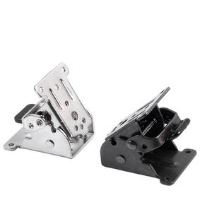 Bisagra de puerta de diseño industrial con bloqueo automático de 180°, soporte plegable de cierre suave, patas de mesa de metal de 2 mm de espesor para el hogar, sala de estar, hotel - Product Image 1