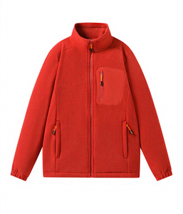 Nouvelle veste chaude décontractée d'extérieur en polaire à col montant pour homme, veste épaisse pour homme - Product Image 3