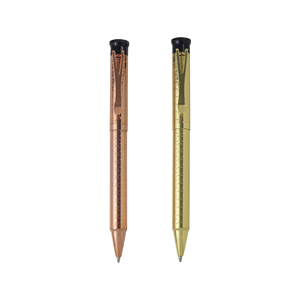 Penne da regalo di vendita calda con ricariche a penna a sfera incisa manuale in metallo 2024 di lusso - Product Image 3