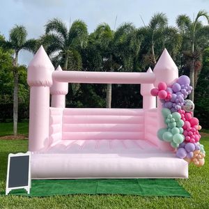 Maison de rebond <span class=keywords><strong>rose</strong></span> en PVC de qualité commerciale 100% avec ballon <span class=keywords><strong>gonflable</strong></span> Jumper Bouncy Castle Kids Jumping Castle - Product Image 1