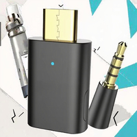 5.4 Audio-Sender LE Audio USB-C Kabelloser Adapter aus Kunststoff für PS5/PC/Xbox/Switch/Android für Adaptive Low-Latency-Technologie