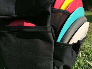 Sac à dos de <span class=keywords><strong>Golf</strong></span> pour <span class=keywords><strong>disque</strong></span> dur, sac de rangement imperméable résistant aux déchirures et à l'eau, sac de <span class=keywords><strong>Golf</strong></span> de qualité Pro, 25 + disques - Product Image 5