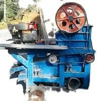 PE200*350 Belt Conveyor Mini Jaw Stone Crusher And Smute Mining Primary Rock Jaw Crusher For Kinds Of Stone