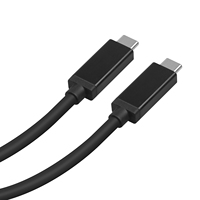 Cable USB Tipo C Multifunción de PVC y Cobre Puro de Vietnam, Certificado CE, con Puerto de Pantalla 4K/5K, 40Gbps, Carga de 100W, Retráctil y Trenzado