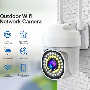 W017 3MP กล้องรักษาความปลอดภัยกลางแจ้ง Wi-Fi HD CCTV ไร้สาย360แพน IP67เอียงกันน้ำเคลื่อนไหวกลางคืนการ์ดหน่วยความจำ CMOS - Product Image 3