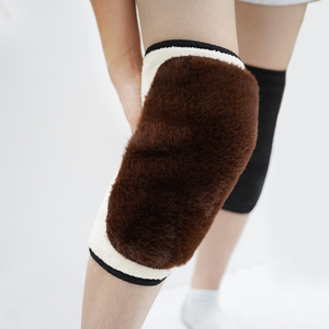 XBECO Thicken Cashmere Wool Winter Autumn Warm Thermal Flexible Protection <strong>Knee</strong> <strong>Warmers</strong> Leg Sleeve <strong>Knee</strong> Brace Support Pads <strong>Knee</strong> - Product Image 3