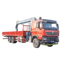 Grue télescopique hydraulique montée sur camion à bras droit de 5, 6, 8, 10 et 16 tonnes – Mobilité optimisée