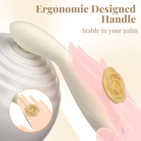 Nuevo Diseño Vibrador Punto G Varita Rosa Estimulador Clitoriano Masajeador Dildo Vibradores Juguetes Sexuales para Mujer